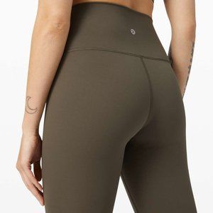 ⭐Lululemon Wunder Under High-Rise Leggings *Full-On Luxtreme Dark Olive 6